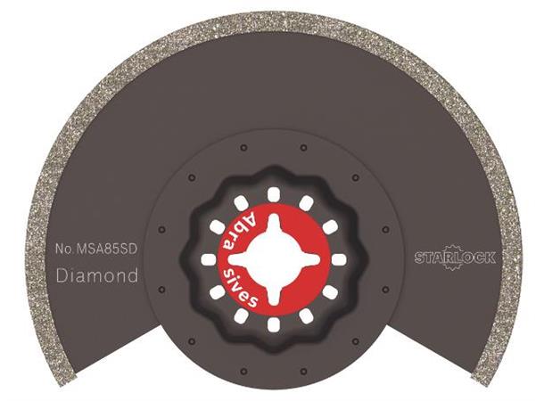 Sagblad Ø85 Slip K40 Starlock Hikoki Diamant Segmentsagblad