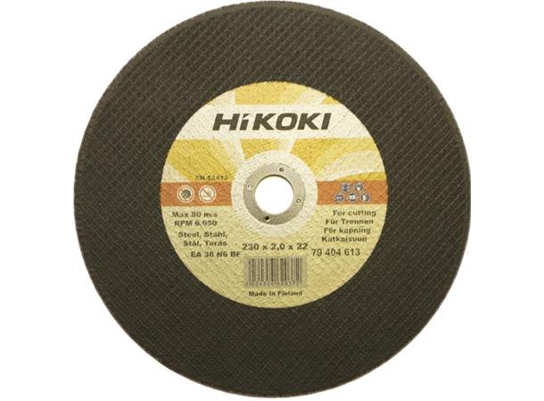 Kappeskive Inox 230X2,0Mm Hikoki 404613