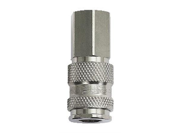 Kupling 1/4" Euro Innvendig Gjenger Mft For Regulator 18/22(S)