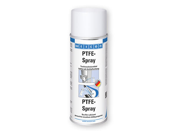 Weicon PTFE Spray 400ml Slitesterk, usynlig beskyttelse