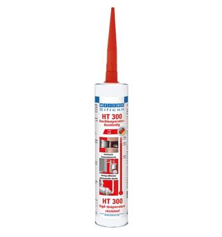 Weicon Silicone Ht-300  310 ml Red, Pe-Cartridge