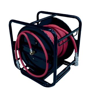 Trykkluftsl Trommel Soft 30M 1/4" Mft Euro Profil/Kombi Rød