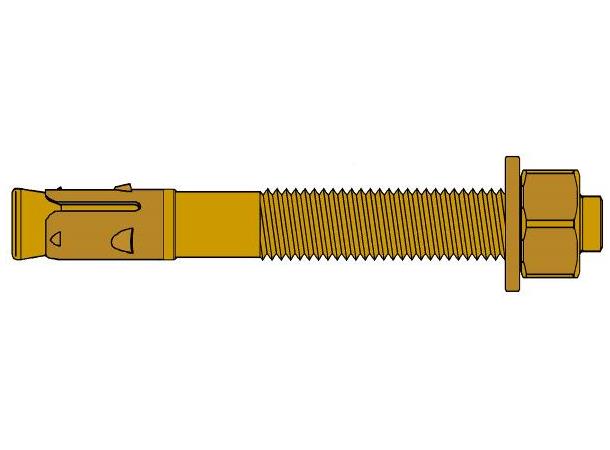 Montasjebolt Gk M10X55/115 A100