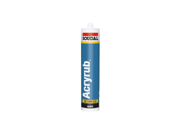Soudal Acryrub Scandinavia Hvit 310 ml